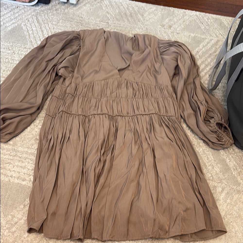 Elegant Brown Women's Top